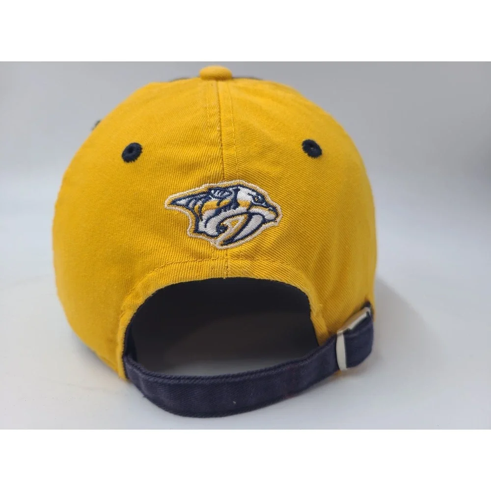 Youth Nashville Predators Strapback Adjustable Hat Cap Boy Girl NHL‎ Blue Yellow